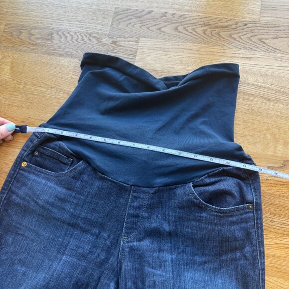 Adriano Goldschmied Maternity Jeans Dark Wash Size 31 - Picture 10 of 12